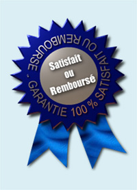 Garantie satisfait ou remboursé de 45 jours