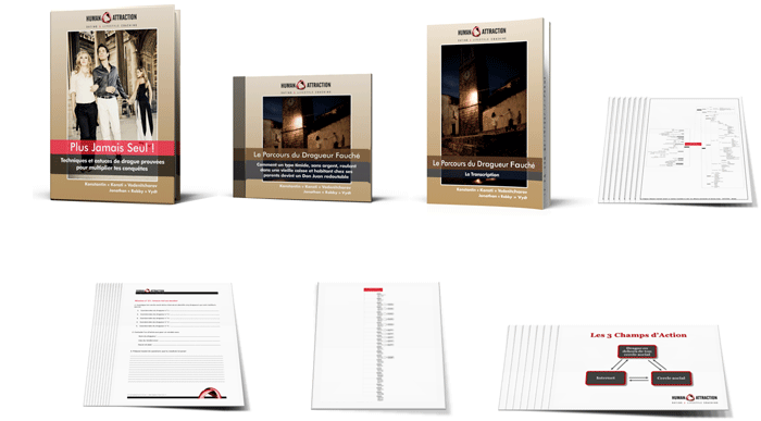 Plus Jamais Seul !, Le livre audio du Parcours du Dragueur Fauché et les 5 bonus pour 37€ HT seulement !